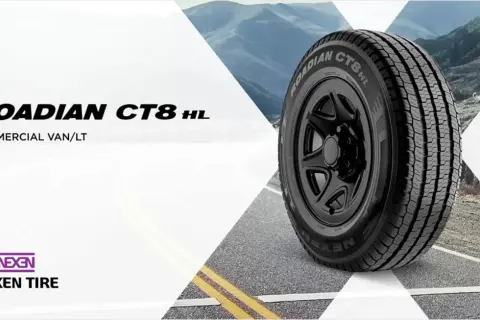 Opona Roadian CT8 HL od Nexen Tire, idealna do pojazdów dostawczych. Nexen to znana firma oponiarska.