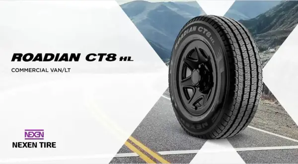 Opona Roadian CT8 HL od Nexen Tire, idealna do pojazdów dostawczych. Nexen to znana firma oponiarska.