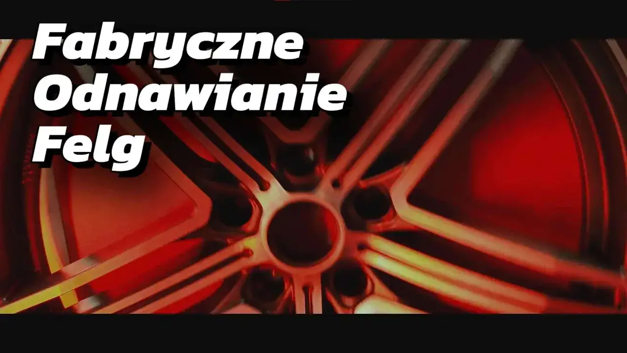 Porysowana felga po renowacji wygląda jak nowa.