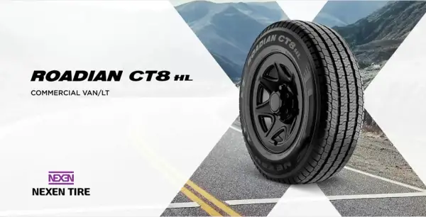 Opona Roadian CT8 HL od Nexen Tire, idealna do pojazdów dostawczych. Nexen to znana firma oponiarska.